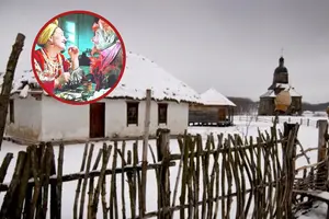 Зима в етнографічному комплексі в с. Стецівка на Черкащині: все, як 100 і 200 років тому