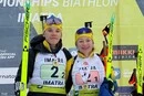 Брат та сестра здобули для України золото юніорського Чемпіонату Європи з біатлону