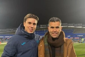 Кордон Кано (праворуч) був батьком 18-річного лівого захисника «Хетафе» Давінчі.