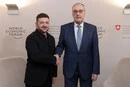 Зеленський провів першу зустріч із президентом Швейцарії