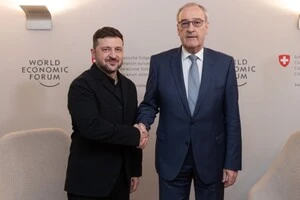 Володимир Зеленський привітав Гі Пармелена з обранням на посаду президента