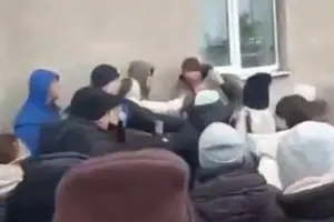 У Могилеві-Подільському під час акції протесту через відключення світла сталася бійка