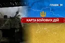 Карта бойових дій в Україні станом на 24 січня 2026 року