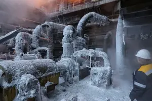 На кадрах видно вплив морозів на роботу електростанції та масштаб руйнувань