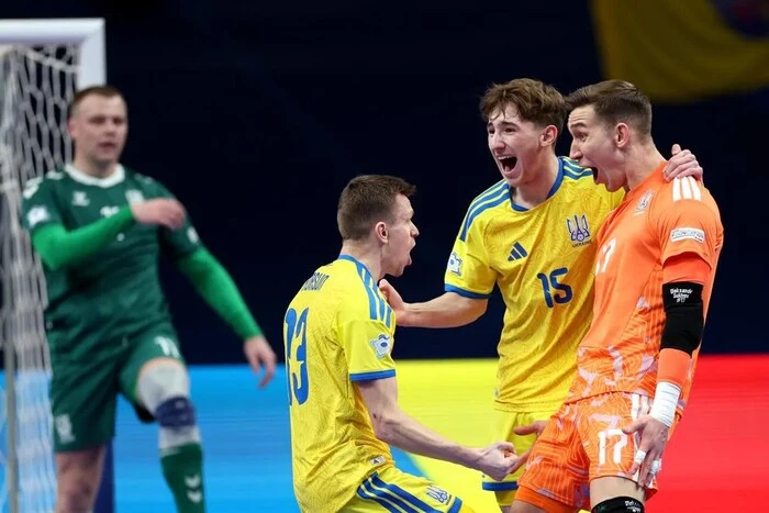 Україна здобула першу перемогу на Євро-2026 з футзалу