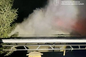 В одній з уражених споруд сталося займання