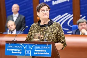 Петра Байр виступила зі своєю першою промовою на посаді президента