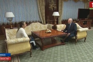 Соболенко неодноразово проводила зустрічі з білоруським диктатором Лукашенком