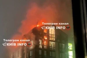 Наслідки атаки на багатоповерхівку у Київській області