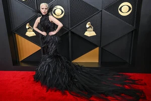 Серед гостей премії «Ґреммі» була співачка Леді Гага