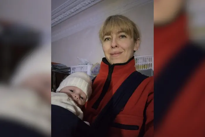 Військова Білозерська розповіла про життя з новонародженим сином без світла та тепла у Києві