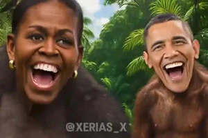 Відео Трампа з Обамами стало приводом для різкої критики демократів