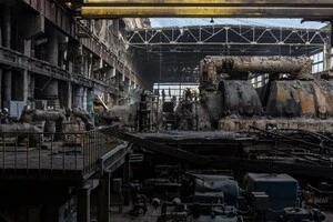 Руйнування на одній з ТЕС ДТЕК