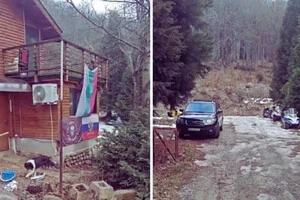 Активісти нібито виявили невелику будівлю в горах над Кладницею, яку вони пов’язують з ПВК «Вагнер»