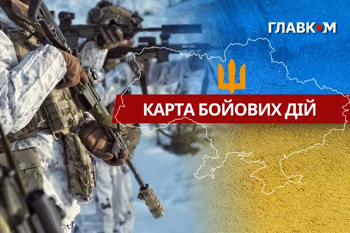 Карта бойових дій в Україні станом на 10 лютого 2026 року