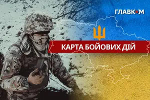 Карта бойових дій в Україні станом на 15 лютого 2026 року