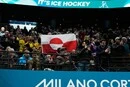 Олімпіада. Вболівальники збірної Данії з хокею принесли прапор Гренландії на гру з США