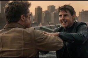 Резонанс викликало, зокрема, відео, де цифрові копії акторів Том Круза і Бреда Пітта зображені у бійці на даху