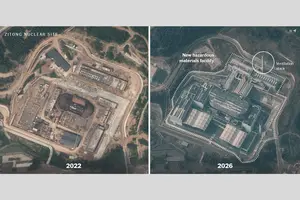 Супутникові знімки секретних ядерних об'єктів свідчать про зусилля Пекіна з розширення свого арсеналу