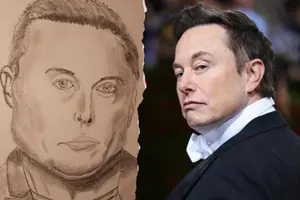 Підліток намалював портрет Ілона Маска, який здобув популярність у мережі