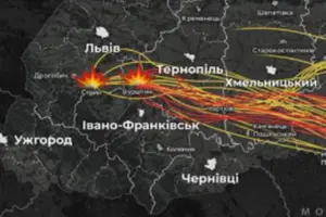 Масована атака на Україну: орієнтовний маршрут ракет і дронів РФ