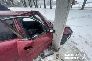 Місце ДТП у селі Мотовилівка 