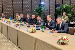 У Женеві 17 лютого завершився перший день тристоронніх переговорів між Україною, Сполученими Штатами та Російською Федерацією