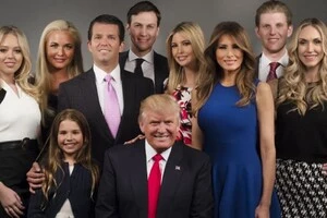 Велика родина президента США Дональда Трампа