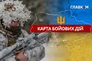 Карта бойових дій в Україні станом на 19 лютого 2026 року