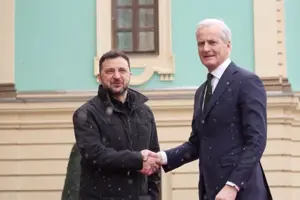 Зустріч Володимира Зеленського із премʼєр-міністром Норвегії Йонасом Гаром Стере