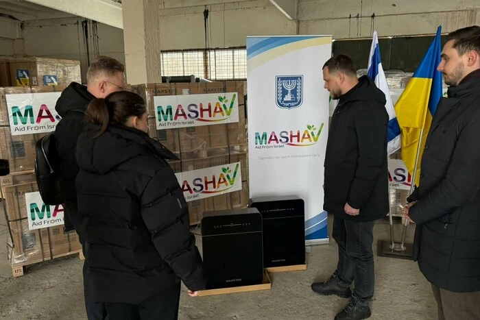 Ізраїль передав Київщині понад 100 систем резервного живлення (фото)