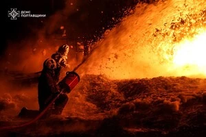 Унаслідок обстрілів у Полтаві та області спалахнули пожежі