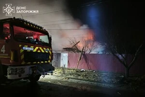 На місці ударів спалахнули пожежі