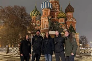 Американський метал-гурт As I Lay Dying показався на Красній площі в РФ