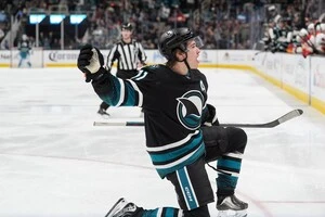 Селебріні виступає у Національній хокейній лізі другий сезон