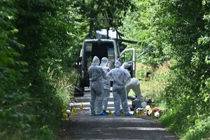 Місце злочину поблизу Дорстена у Німеччині