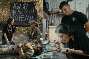 Лєра Мандзюк та гурт Surface Tension збирали дрони та вчилися урокам першої медичної допомоги на фронті