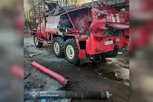Унаслідок російської атаки пошкоджено пожежну автоцистерну