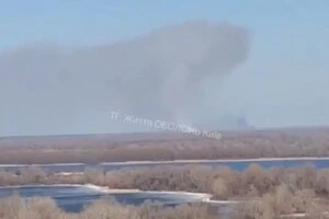 Дим над Вишгородським районом. 12 березня 2026 року