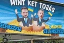 Зеленський бере участь в угорських виборах? Фото політичної агітації вражають