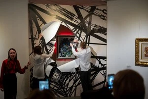 Відкриття виставки Івана Марчука