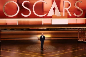 Американський комік Конан О'Браєн виступає на сцені під час 98-ї щорічної церемонії вручення премії «Оскар» 