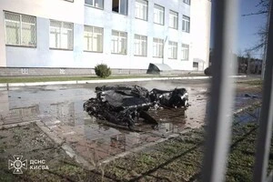 Уламки російського БпЛА були знайдені в в Голосіївському районі столиці