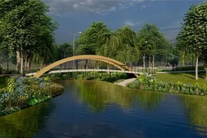 Новий міст стане своєрідною копією знаменитого мосту короля Міндаугаса у Вільнюсі