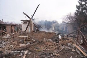 Ворожим ударом зруйновано приватний будинок