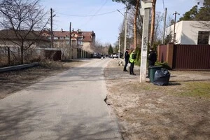 Місце неподалік теракту в Бучі, 23 березня 2026 року