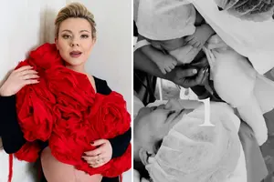 Олена Курбанова народила первістка