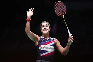 Кароліна Марін виграла сім Чемпіонатів Європи, включно з континентальною першістю в Києві у 2021 році