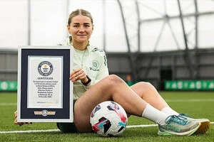 Марія Макенені відзначилася блискавичним м'ячем наприкінці 2025 року, проте свою відзнаку отримала лише зараз