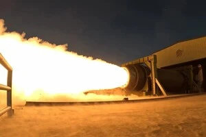 Випробування двигуна на твердому паливі в невідомому місці на території Північної Кореї